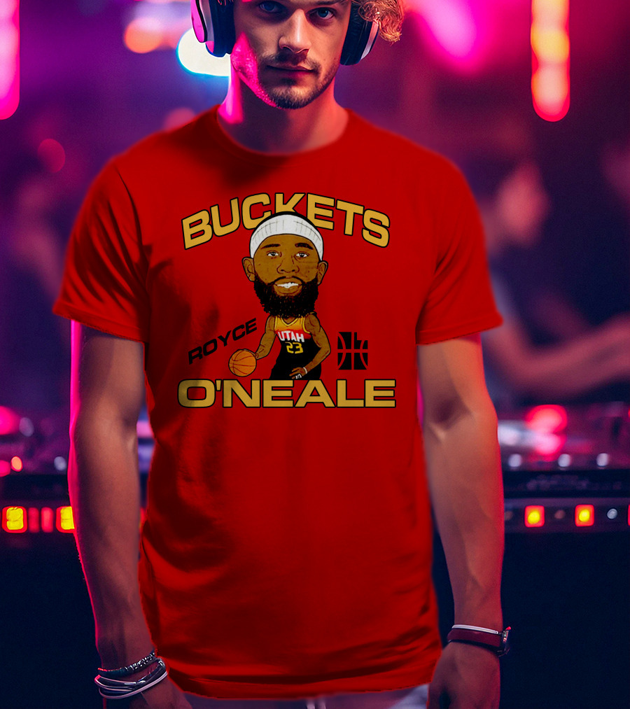 Buckets Royce O’neale Utah Basketball T-Shirt