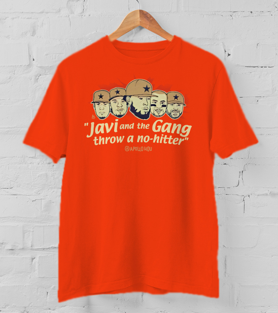 Apollohou Javi And The Gang Throw A No-Hitter Baseball T-Shirt