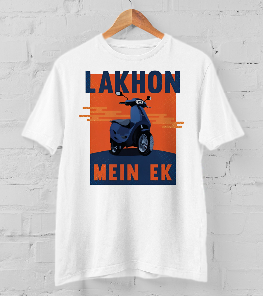 Lakhon Mein Ek Ola Electric Scooter T-Shirt