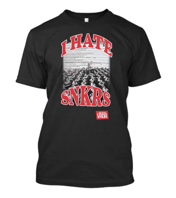 Seattle Seahawks Joe Mama I Hate Snkrs Shopping Chaos T-Shirt
