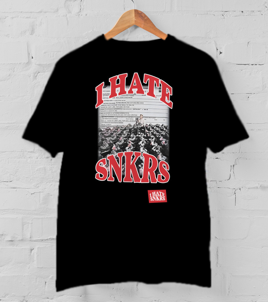 Seattle Seahawks Joe Mama I Hate Snkrs Shopping Chaos T-Shirt