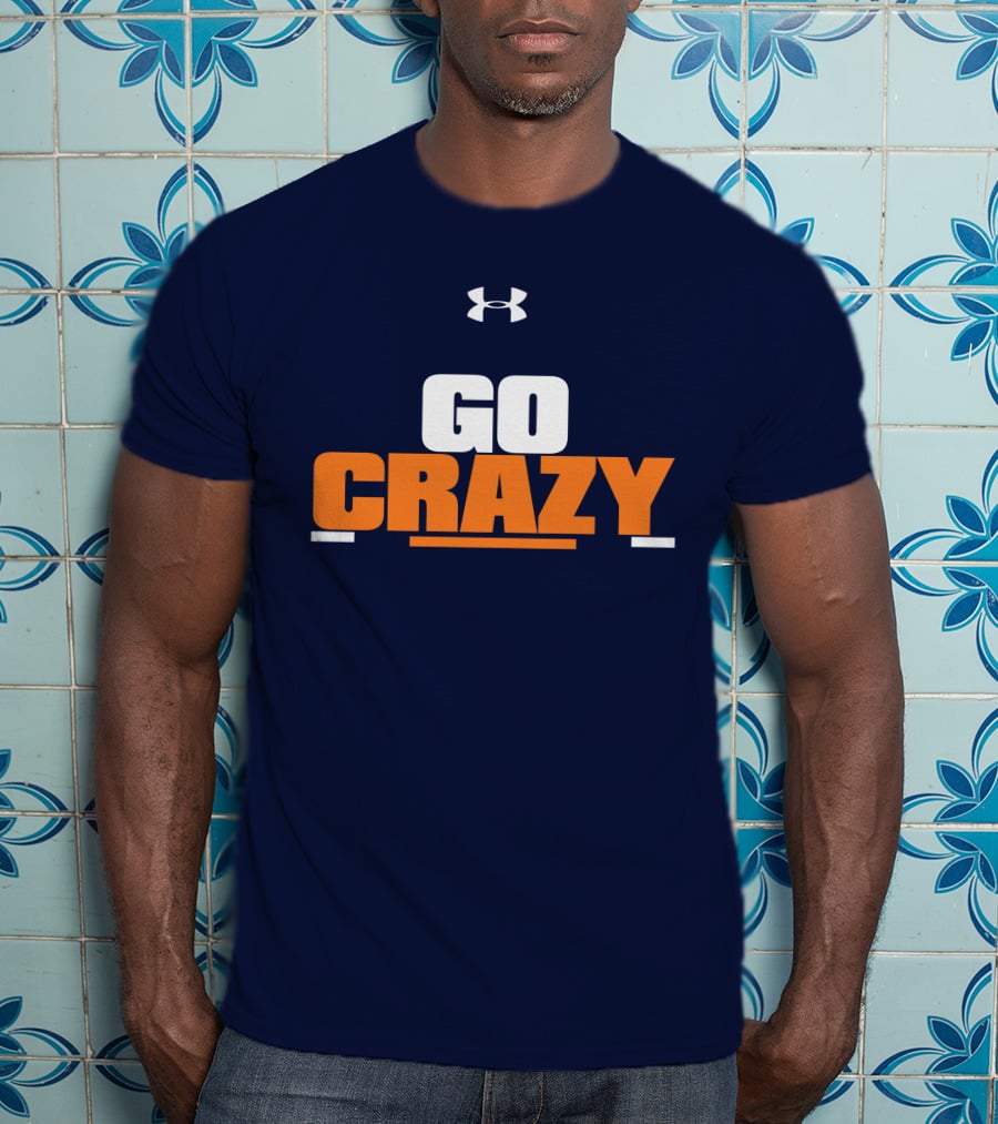 Cadillac Williams Wearing Under Armour Go Crazy T-Shirt