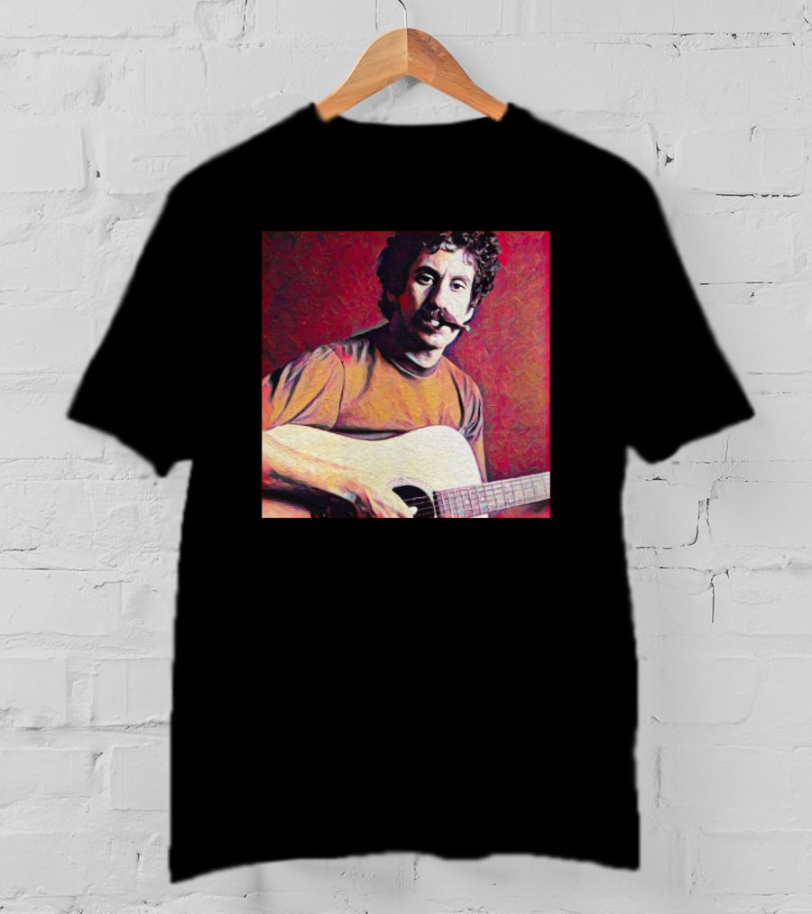 Matt Pinfield Jim Croce With Guitar T-Shirt