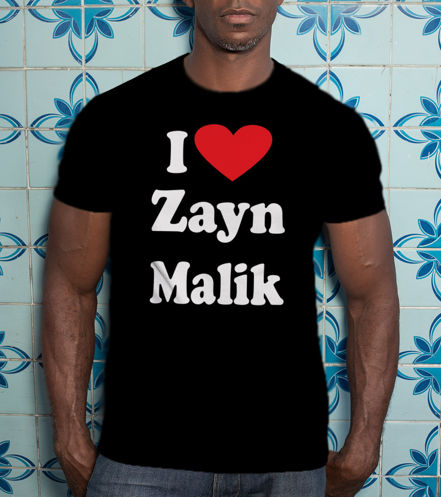 I Love Zayn Malik Alez Fireinside T-Shirt
