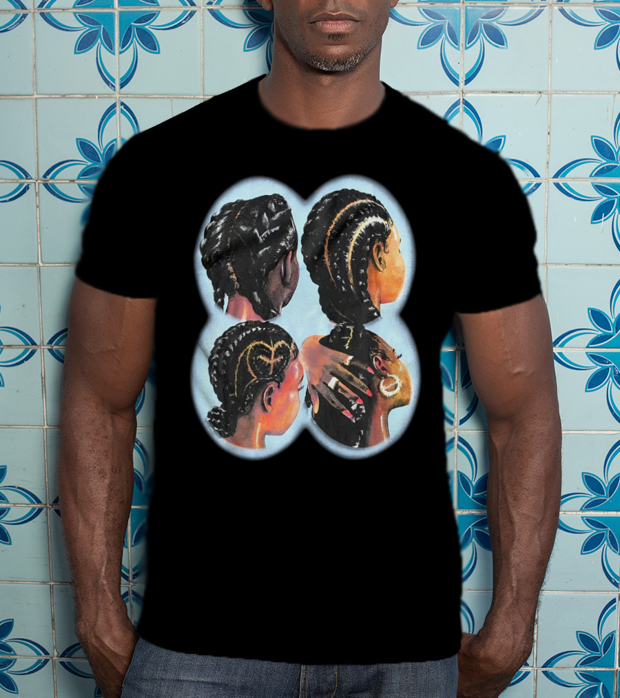 Outlander Jacob Rochester Goddess Braided Hairstyles T-Shirt