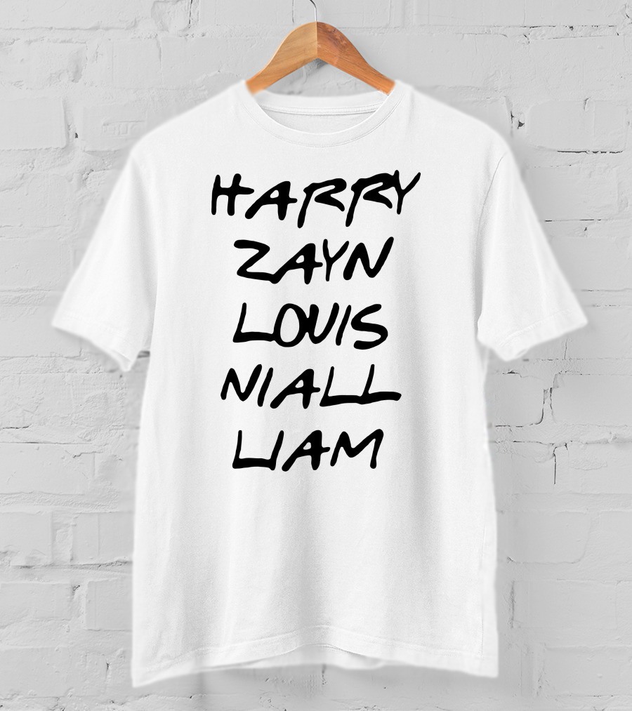 Harry Zayn Louis Niall Liam Jamalsworld T-Shirt