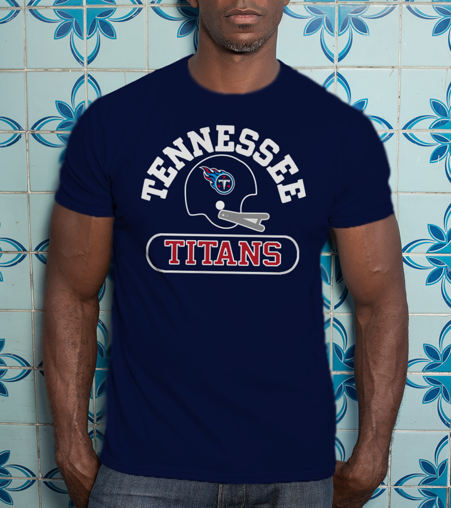 Jason Mccourty Tennessee Titans Helmet T-Shirt
