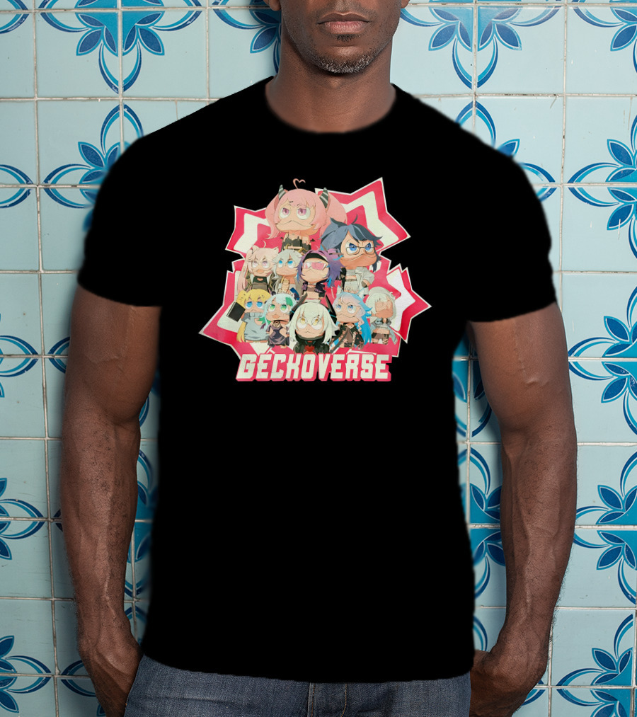 Mamavale Zentreya Geckoverse Animated Characters Compilation T-Shirt