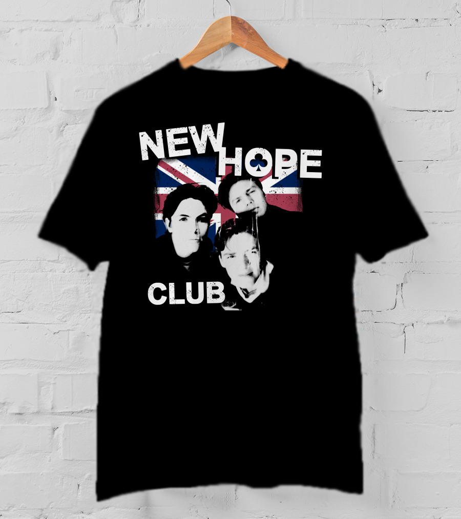 Newhopeclub Merch NHC Union Jack Faces T-Shirt