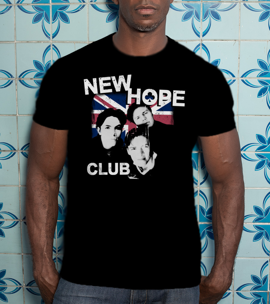 Newhopeclub Merch NHC Union Jack Faces T-Shirt