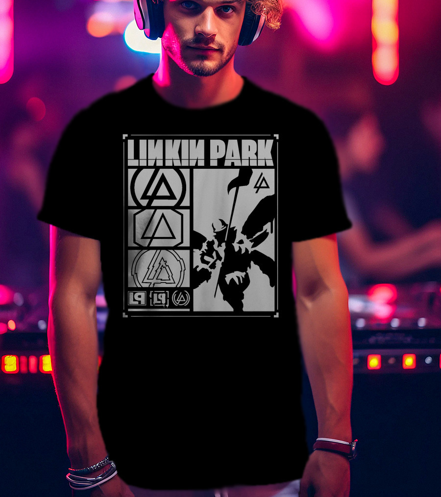 Linkin Park Logos Collection With Soldier T-Shirt