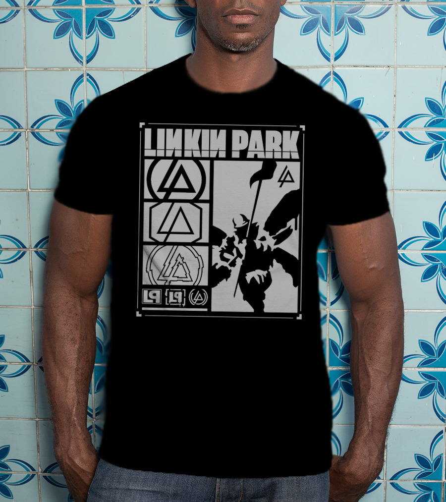 Linkin Park Logos Collection With Soldier T-Shirt