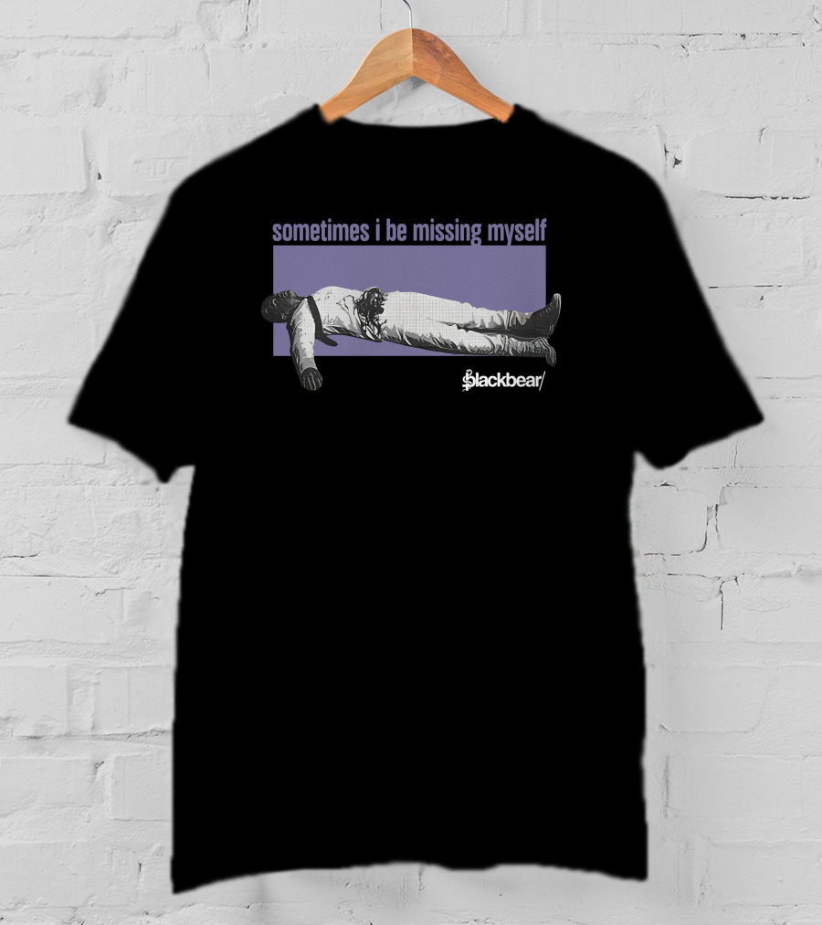 Blackbear Merch Sometimes I Be Missing Myself Lying Human Figure T-Shirt