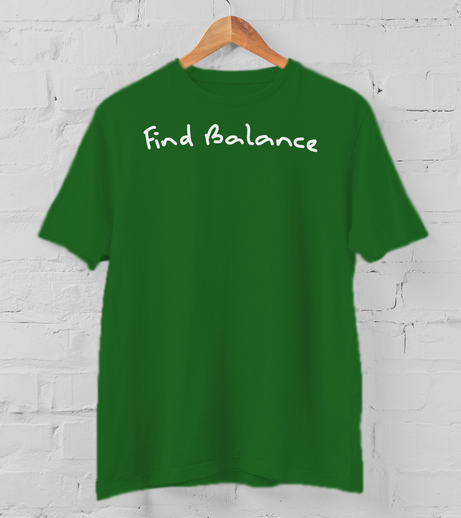 Find Balance Dreci Wearing T-Shirt