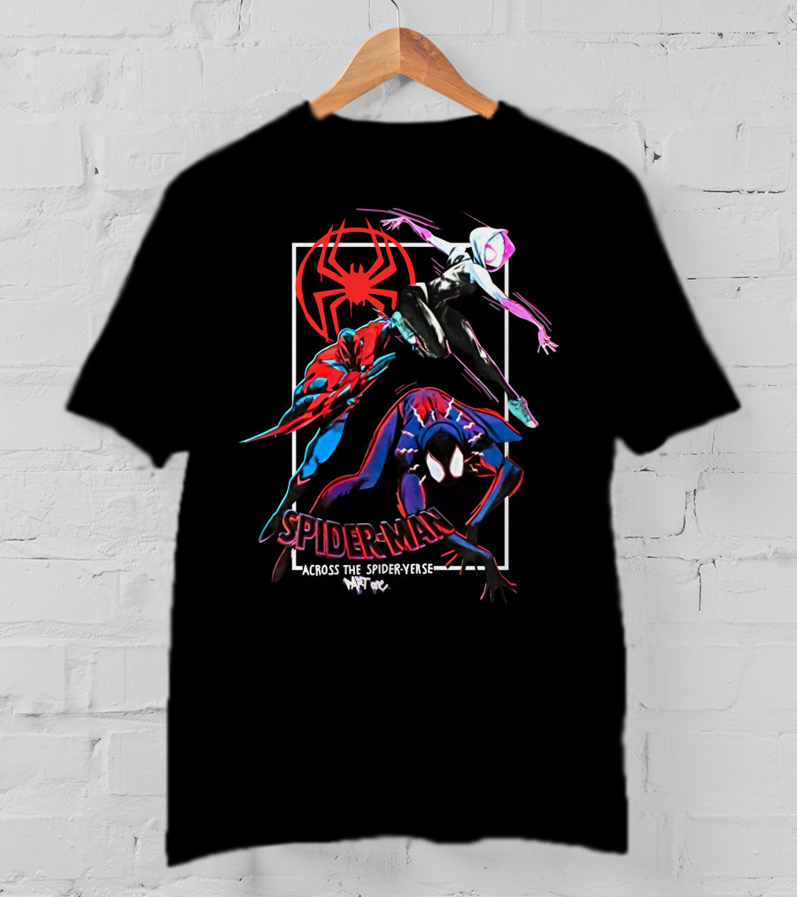Spider Man Across The Spider Verse Art One Marvel Spider T-Shirt