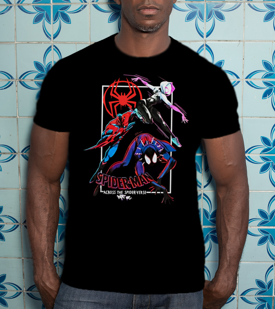 Spider Man Across The Spider Verse Art One Marvel Spider T-Shirt
