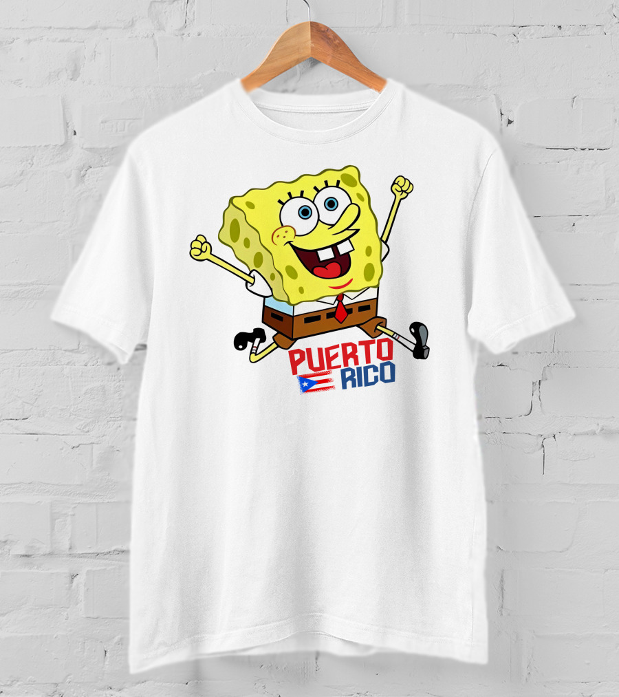 Ghetto Smosh Bob Esponja Puerto Rico T-Shirt