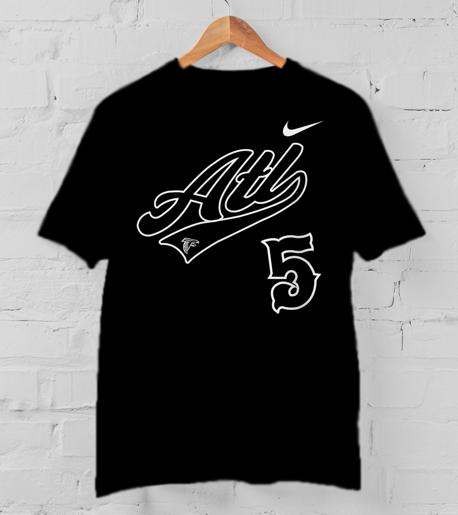 Atl Falcons 5 Alt Logo Drake London T-Shirt