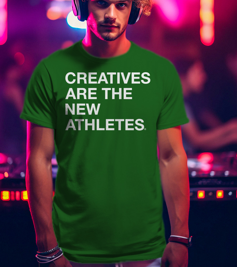 Brianpbosche Creatives Are The New Athletes T-Shirt