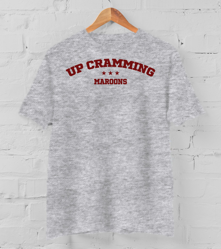 Up Cramming Maroons Stars T-Shirt