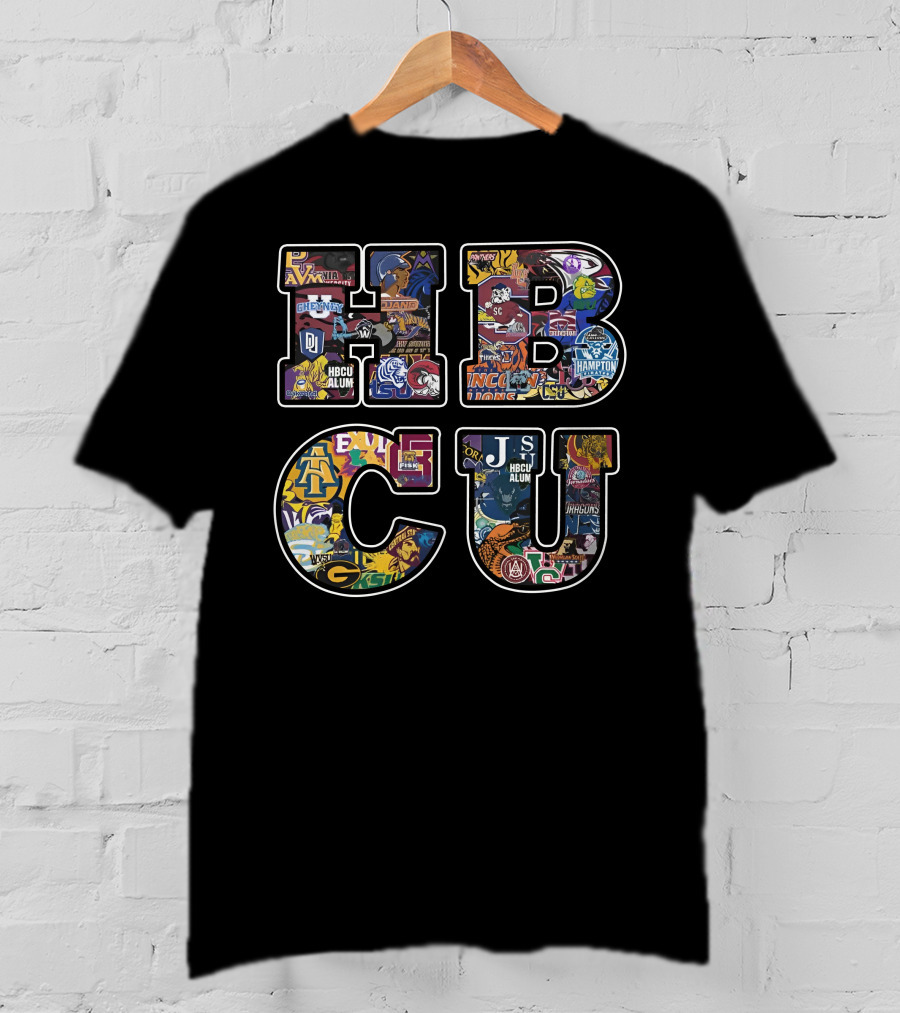Thehbcualum Store HBCU Logos And Mascots Collection T-Shirt