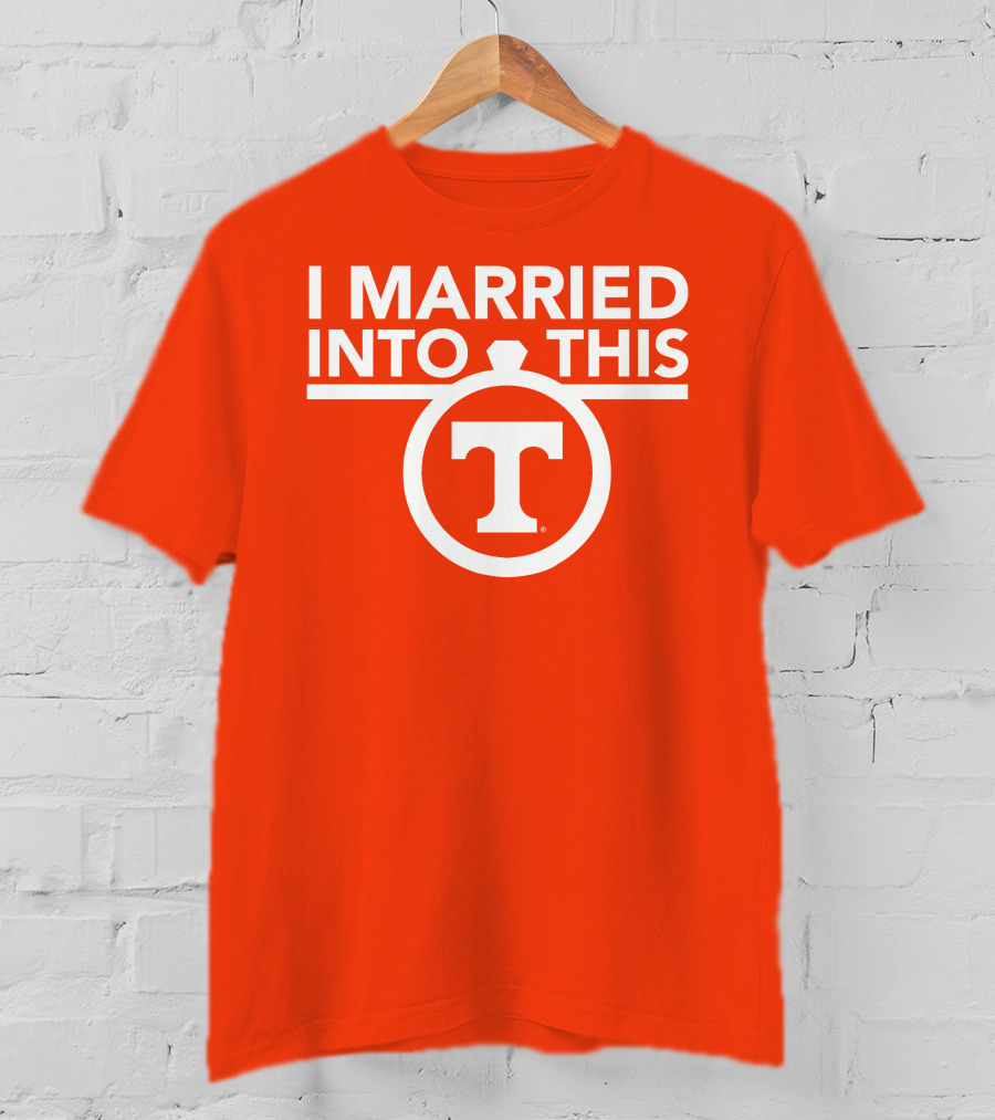 I Married Into This Tennessee Vols Champion T-Shirt