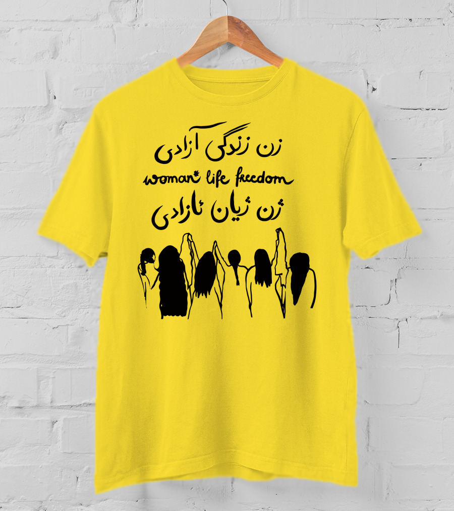Thehouseofpod Woman Life Freedom زن زندگی آزادی زن ژیان ئازادی T-Shirt