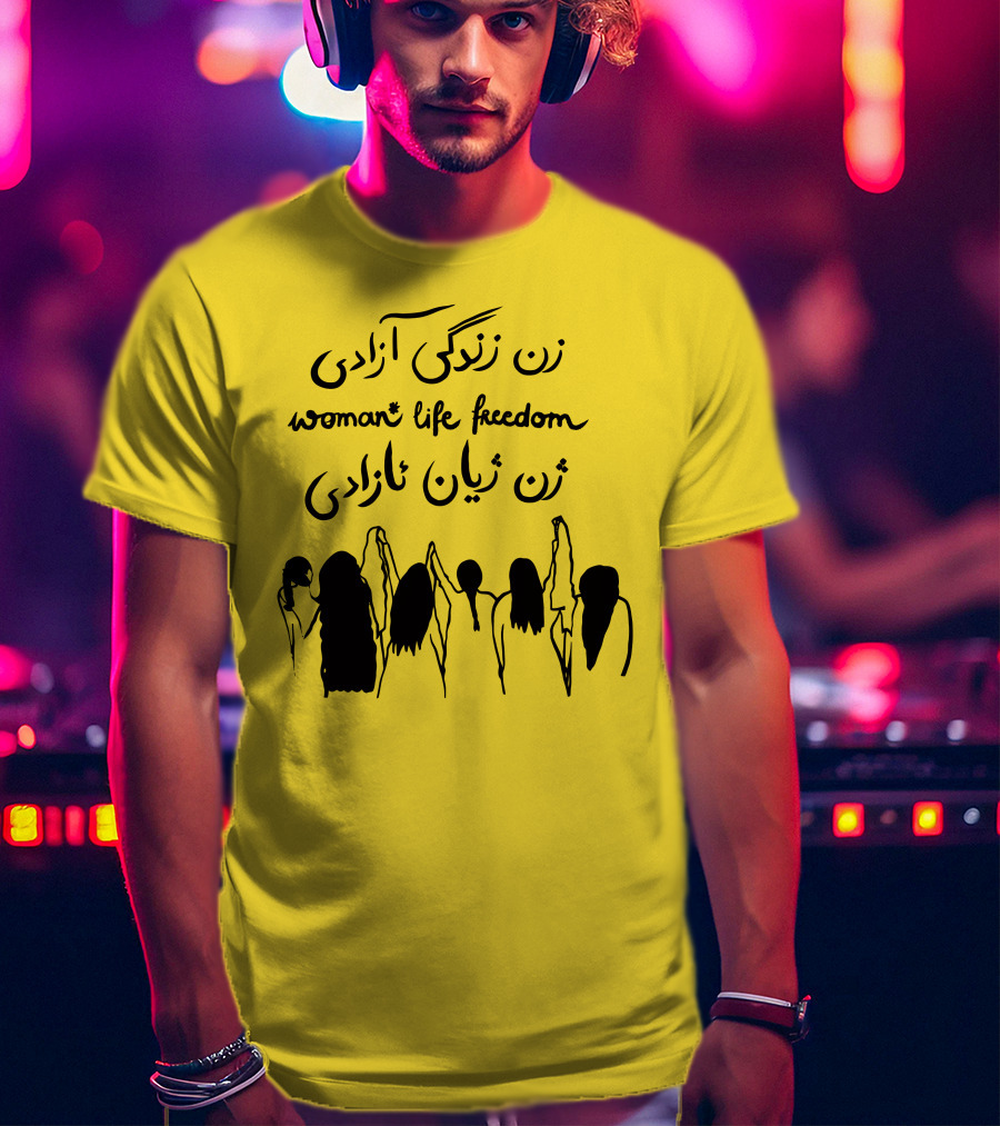 Thehouseofpod Woman Life Freedom زن زندگی آزادی زن ژیان ئازادی T-Shirt