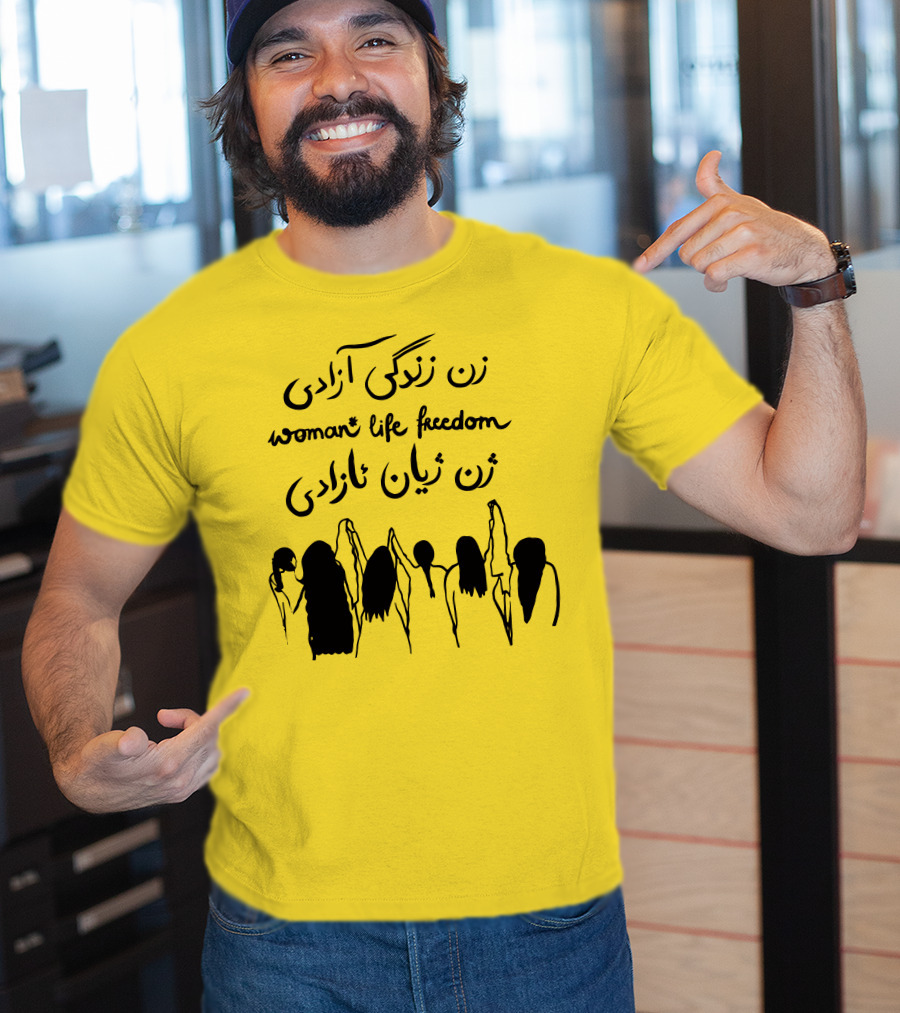 Thehouseofpod Woman Life Freedom زن زندگی آزادی زن ژیان ئازادی T-Shirt