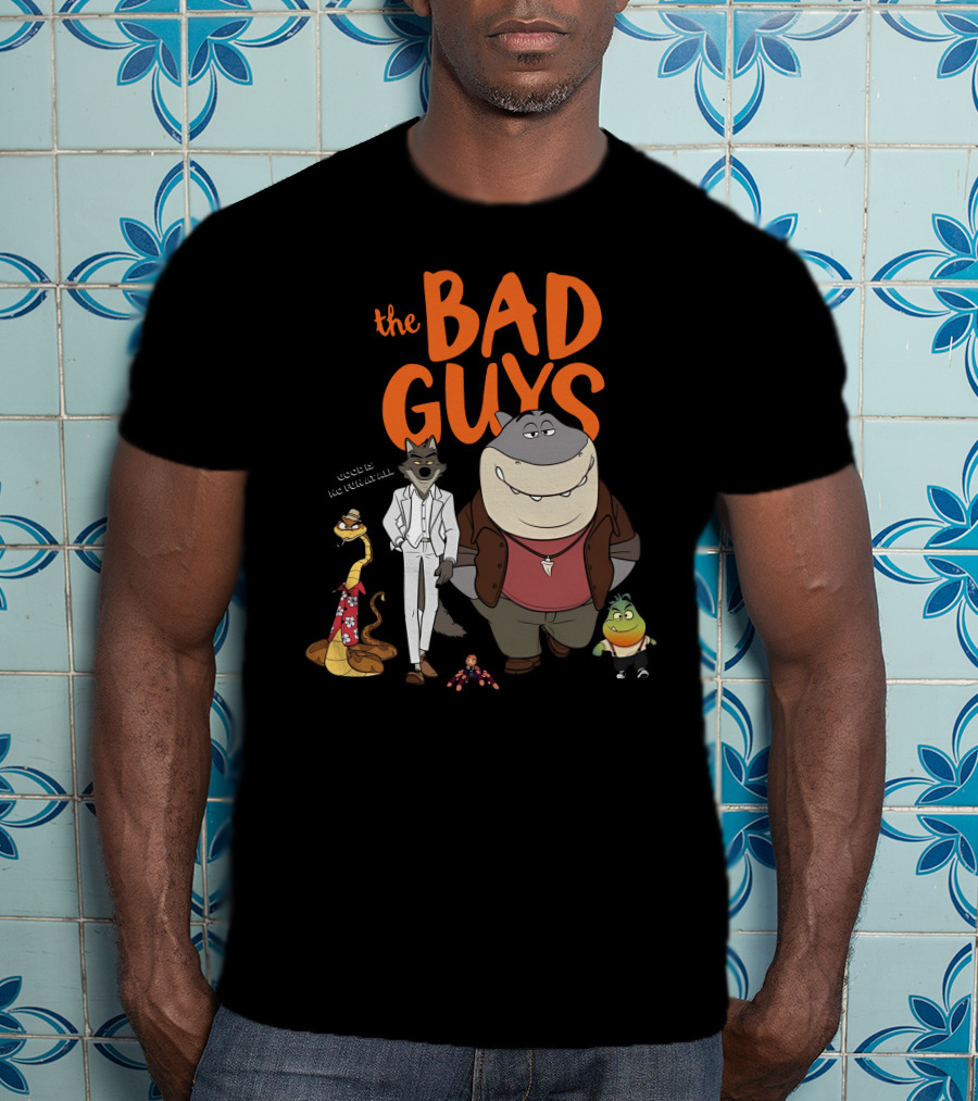 The Bad Guys Good Is No Fun At All Serarel Characters T-Shirt