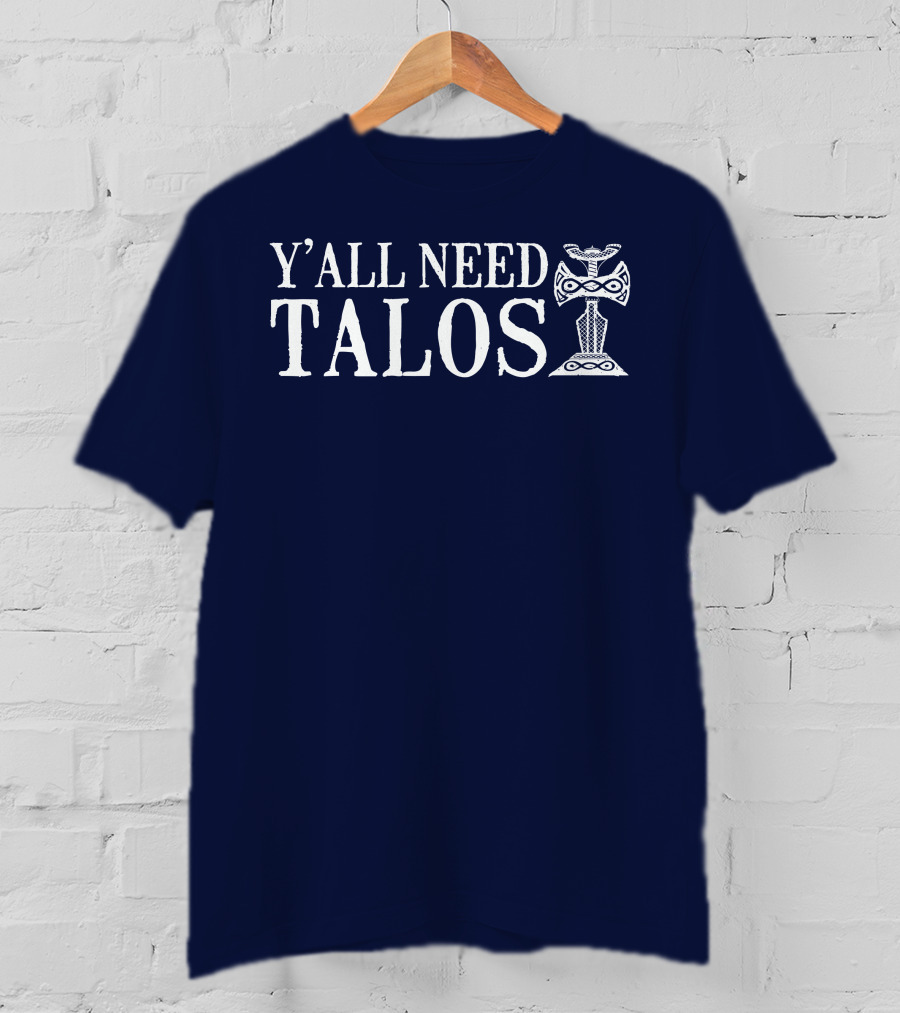 Y'All Need Talos Pantaloonzzz Nordic Symbol T-Shirt
