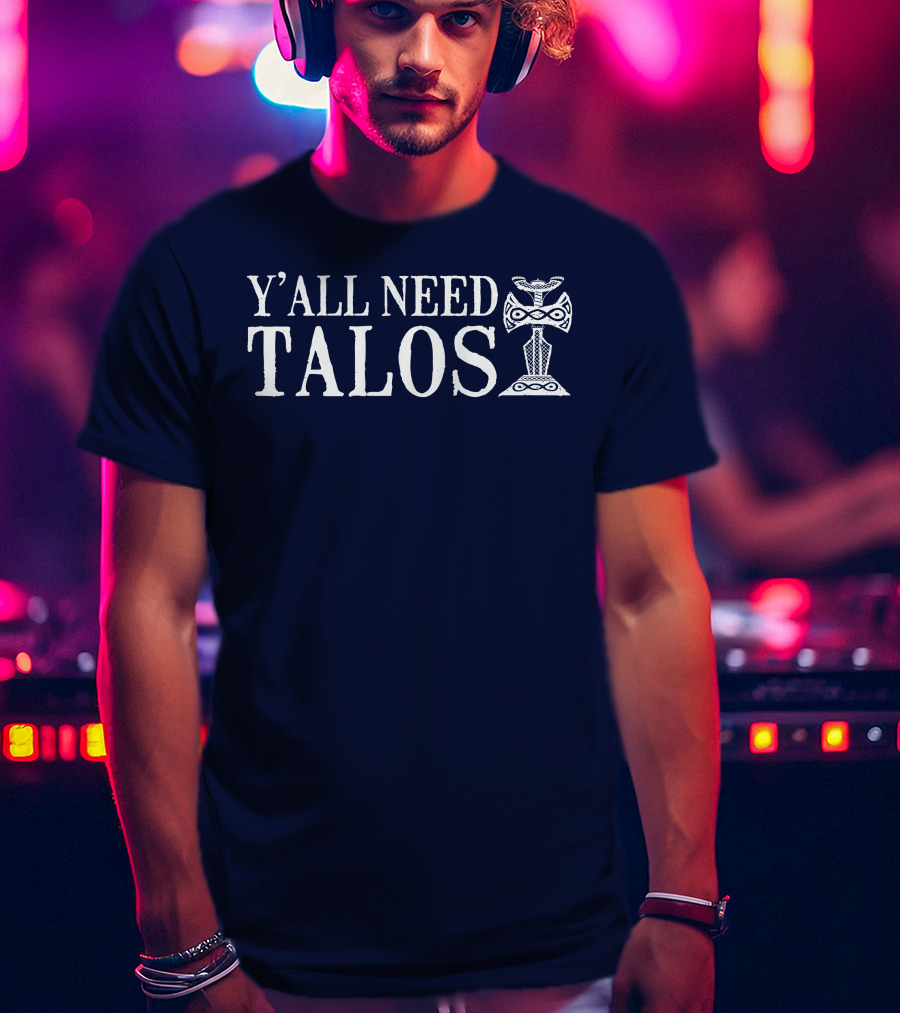 Y'All Need Talos Pantaloonzzz Nordic Symbol T-Shirt