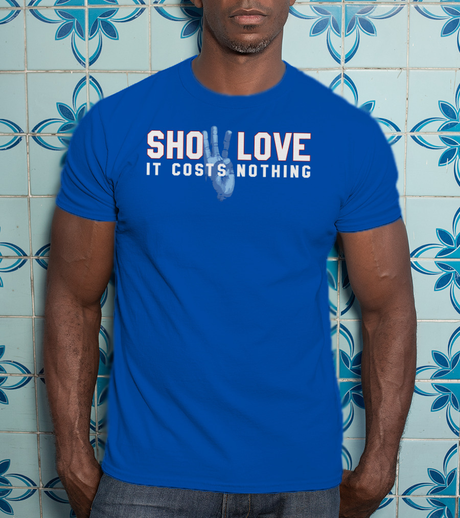 26Shirts Store Show Love It Costs Nothing Peace Sign T-Shirt