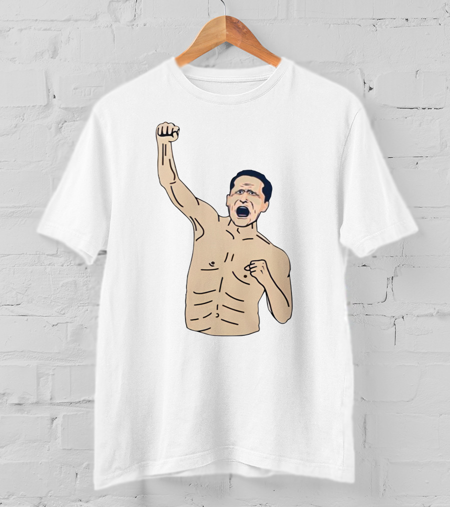 Eric Musselman Celebration Shirtless Fist Pump T-Shirt