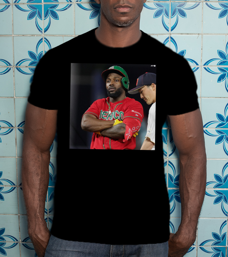 Randy Arozarena Mexico Baseball Team Red Jersey T-Shirt