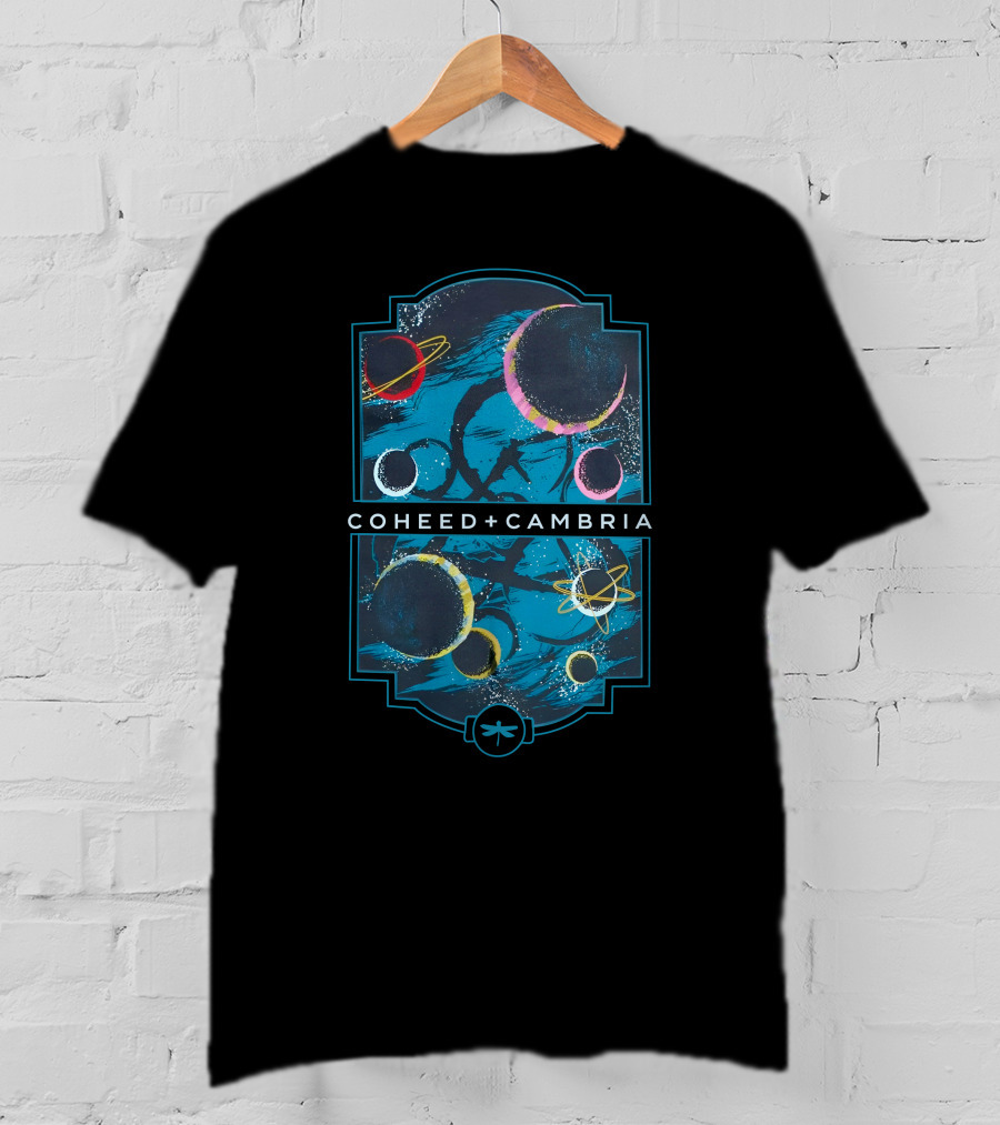 Coheed And Cambria Cosmic Planets And Space T-Shirt