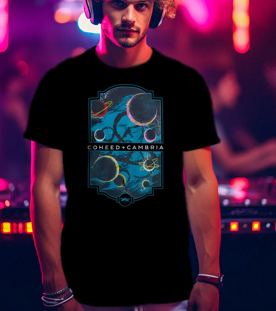 Coheed And Cambria Cosmic Planets And Space T-Shirt