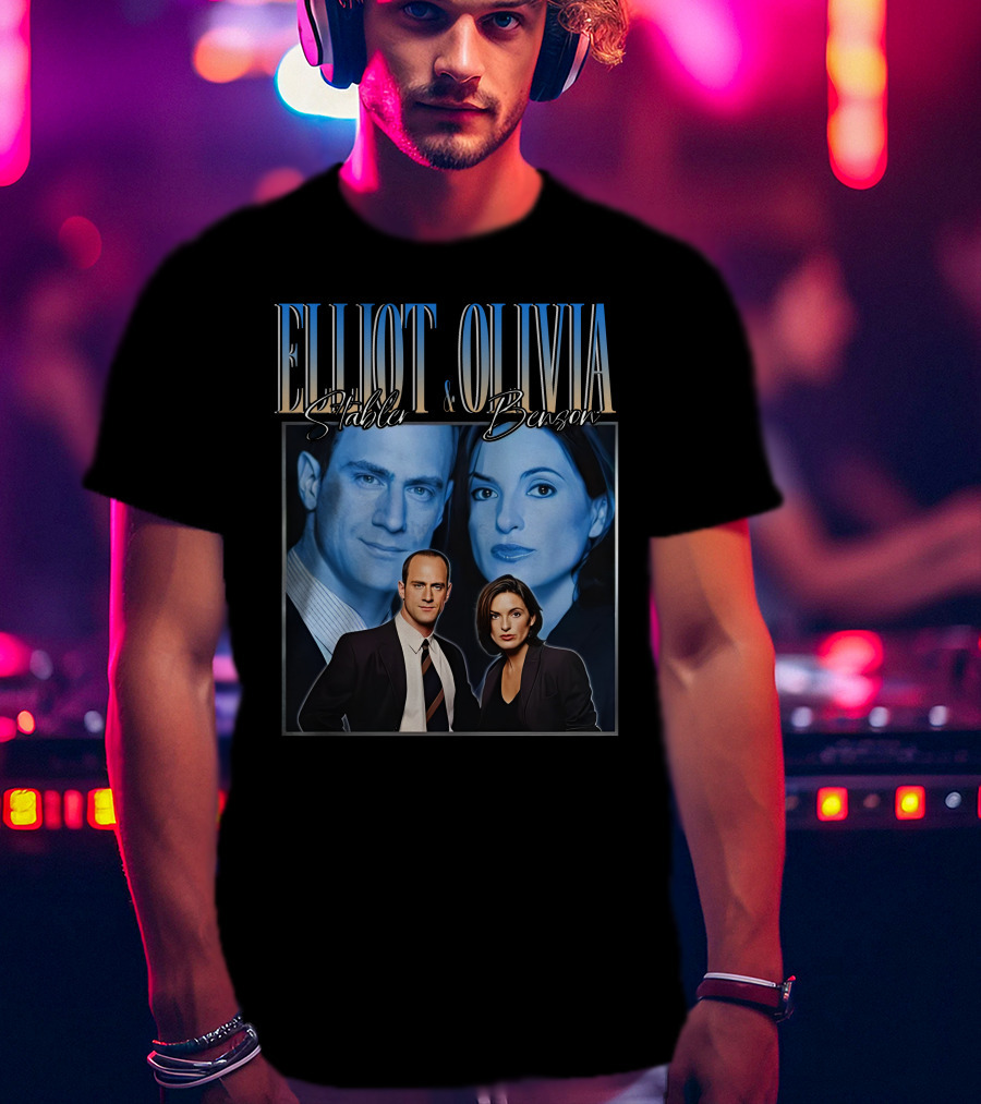 Elliot Stabler And Olivia Benson Stabler Benson T-Shirt
