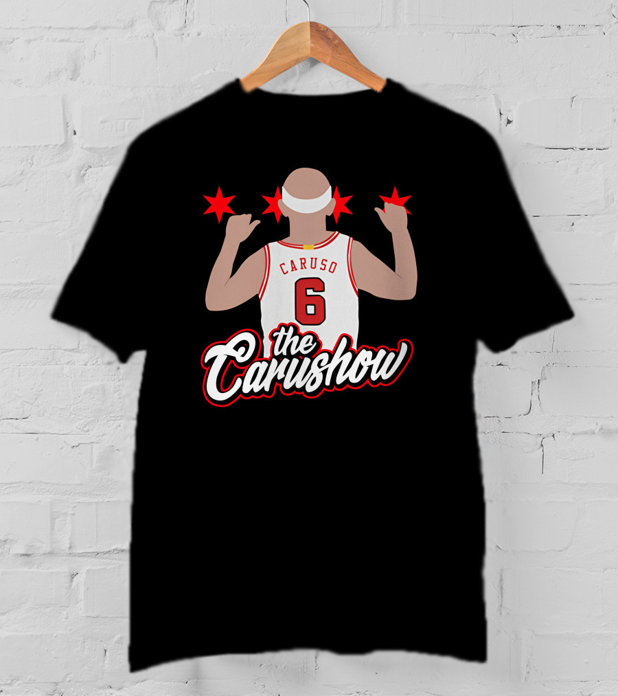 Caruso 6 The Carushow Basketball Stars T-Shirt