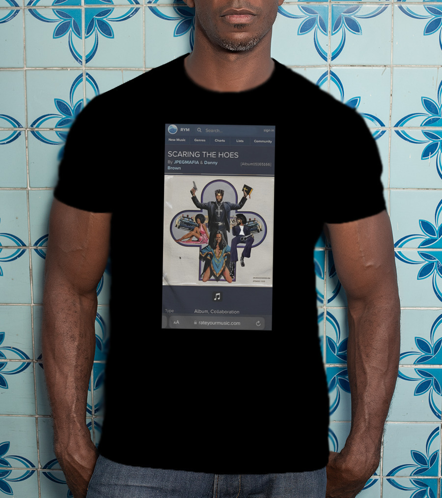 RYM Scaring The Hoes Featuring JPEGMAFIA And Danny Brown Album Collaboration T-Shirt