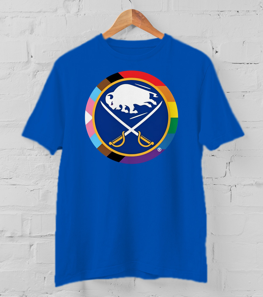 Buffalo Sabres Inclusive Pride Colors T-Shirt