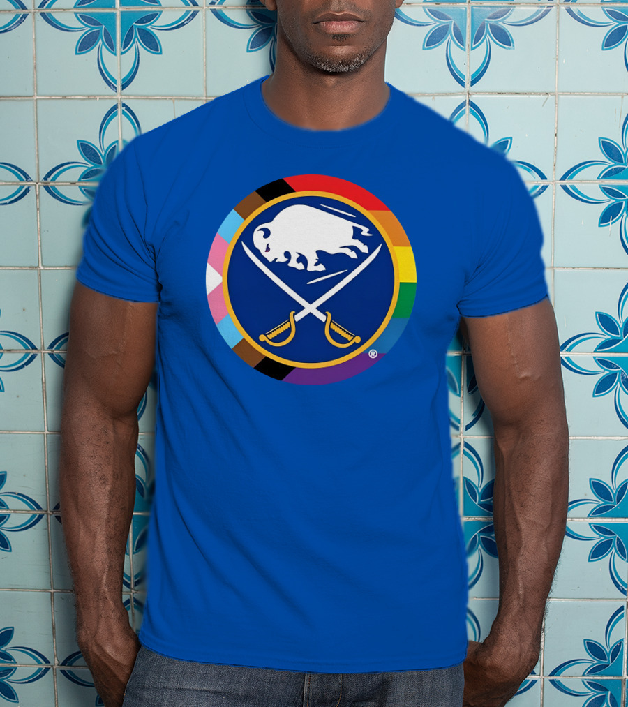 Buffalo Sabres Inclusive Pride Colors T-Shirt