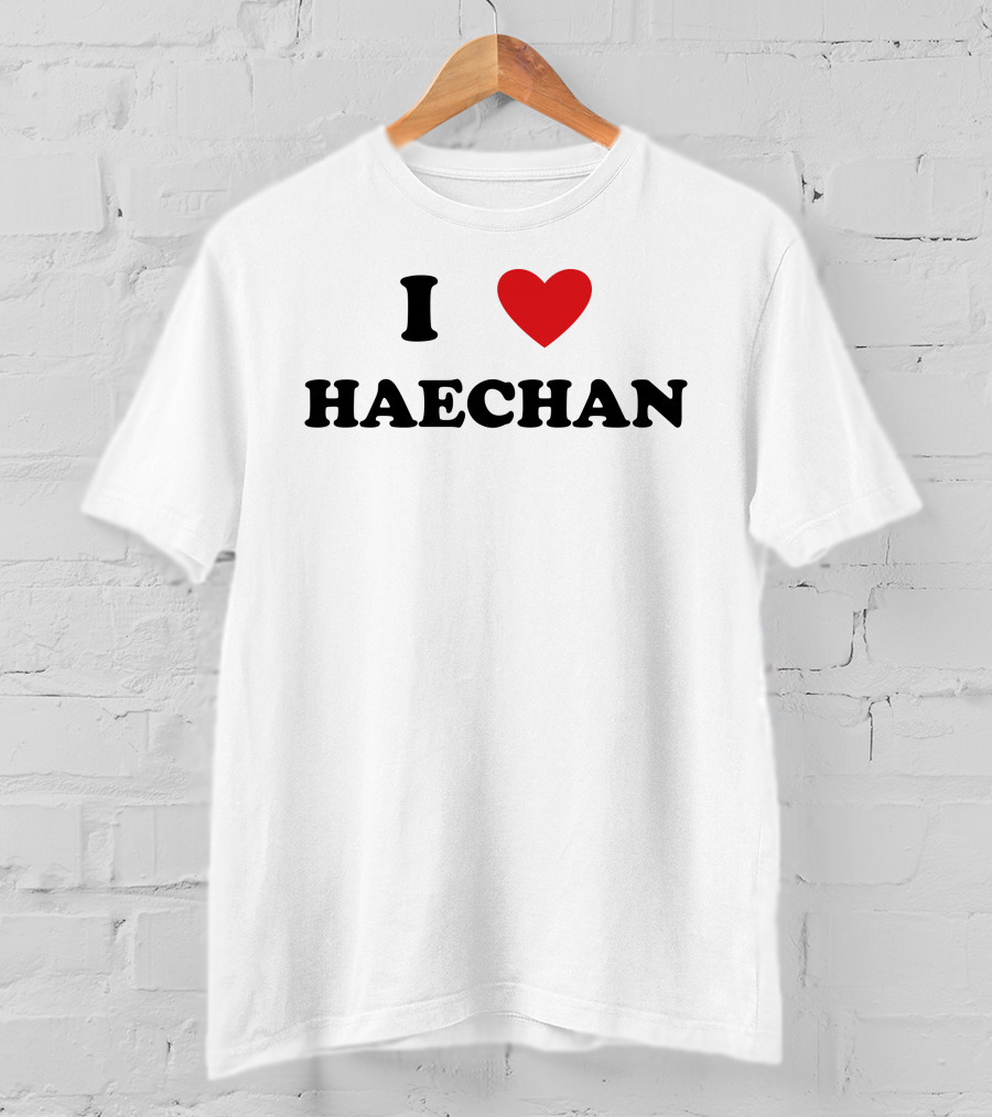 Love Heart Haechan Fan T-Shirt