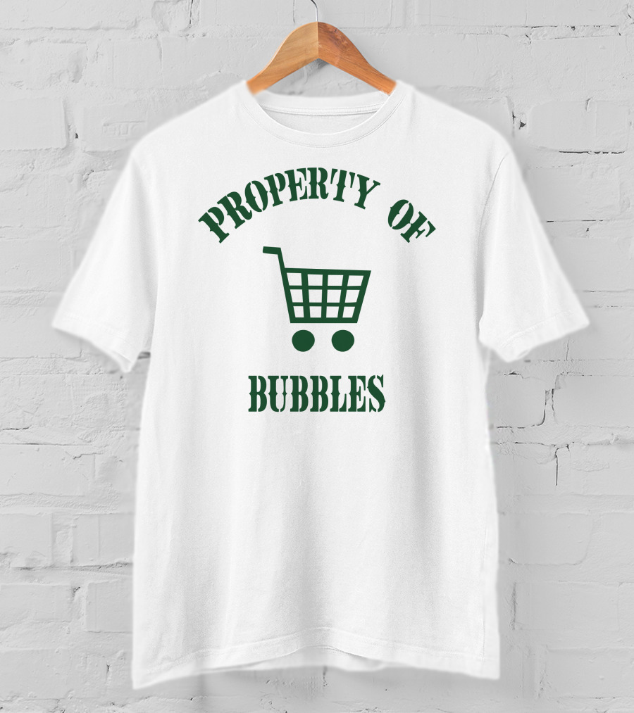 Property Of Bubbles Shopping Cart T-Shirt
