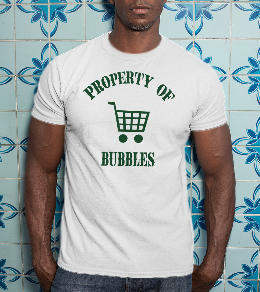Property Of Bubbles Shopping Cart T-Shirt