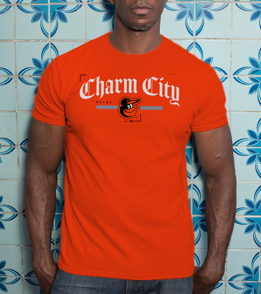 Charm City Baltimore Orioles Bal 54 T-Shirt