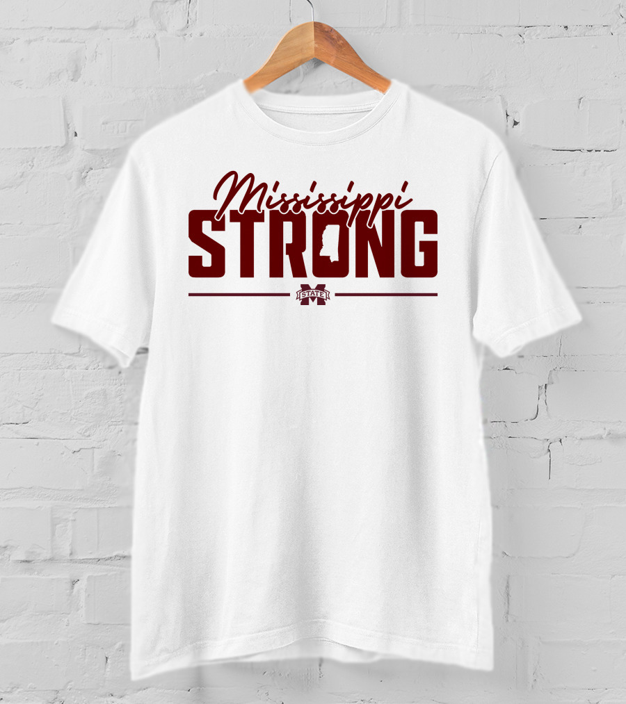 Mississippi Strong Mississippi State Baseball T-Shirt
