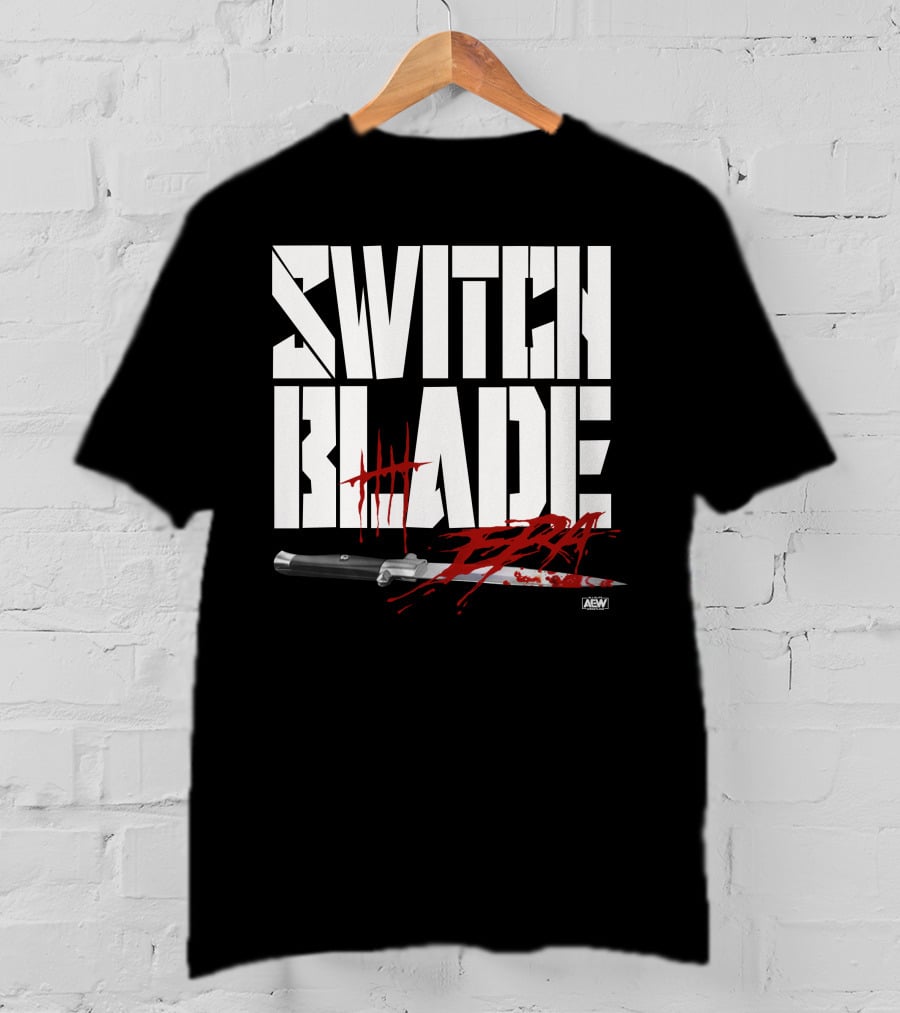 Switch Blade Era AEW Knife T-Shirt