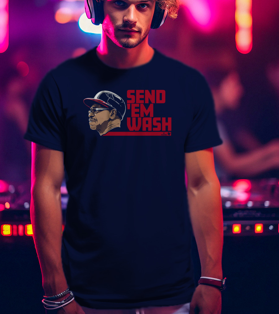Send 'Em Wash Baseball Legend T-Shirt