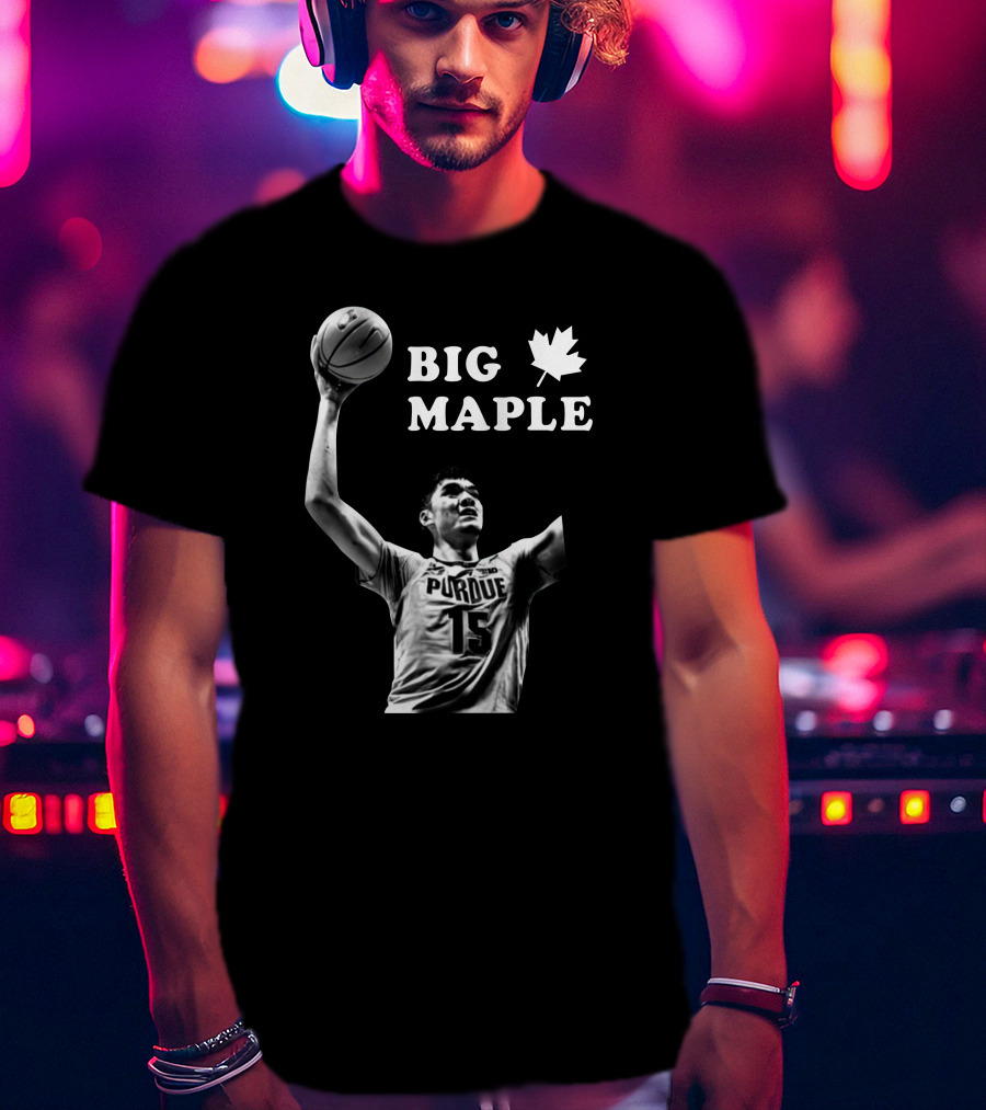 Big Maple Purdue Basketball 15 Canada T-Shirt